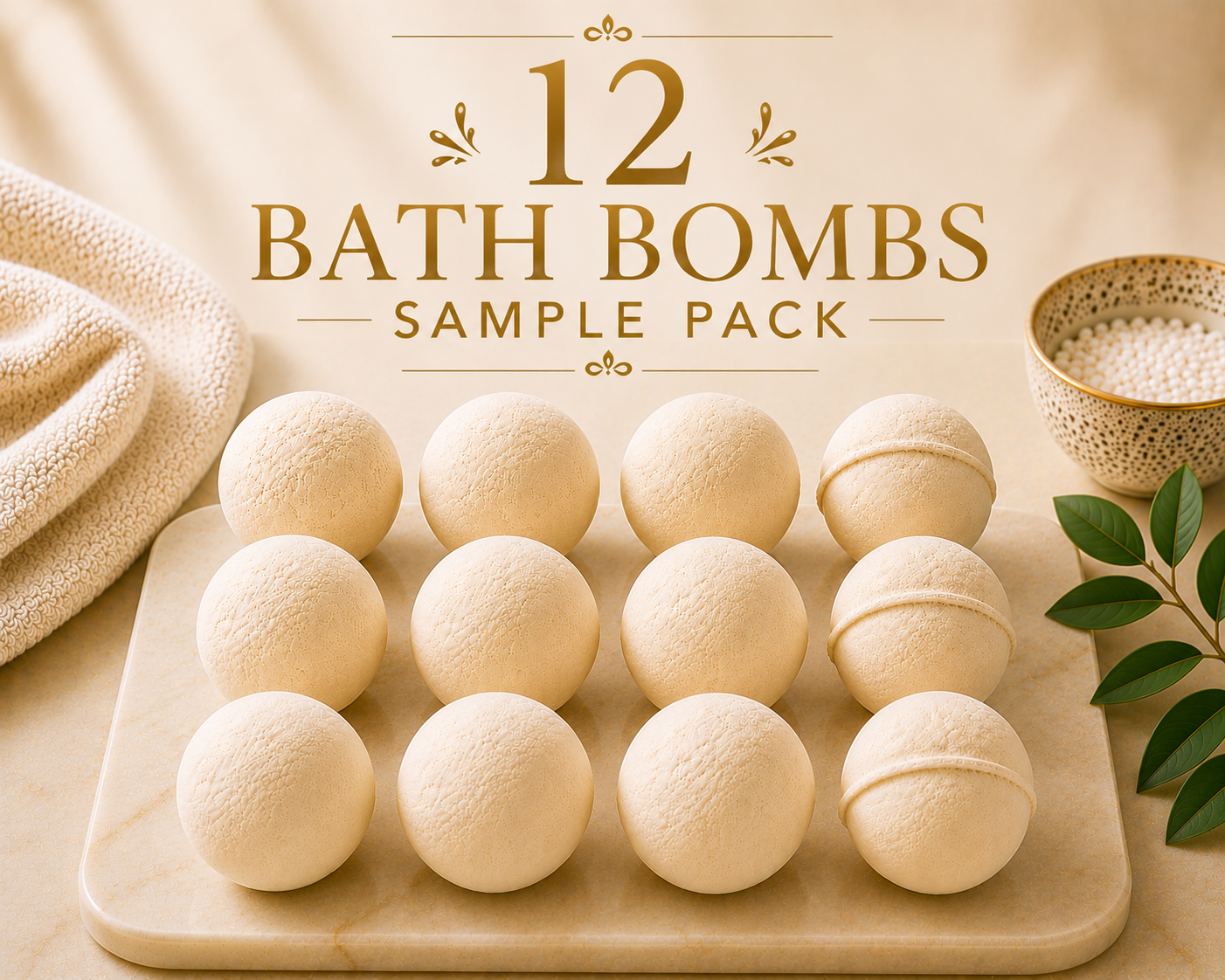 Sampler Pack Bath Bombs (12 Bath Bombs)