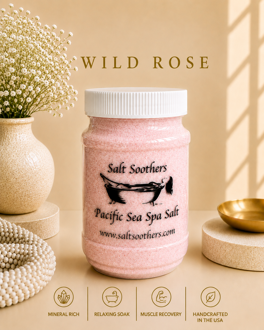 Wild Rose Pacific Sea Spa Salt