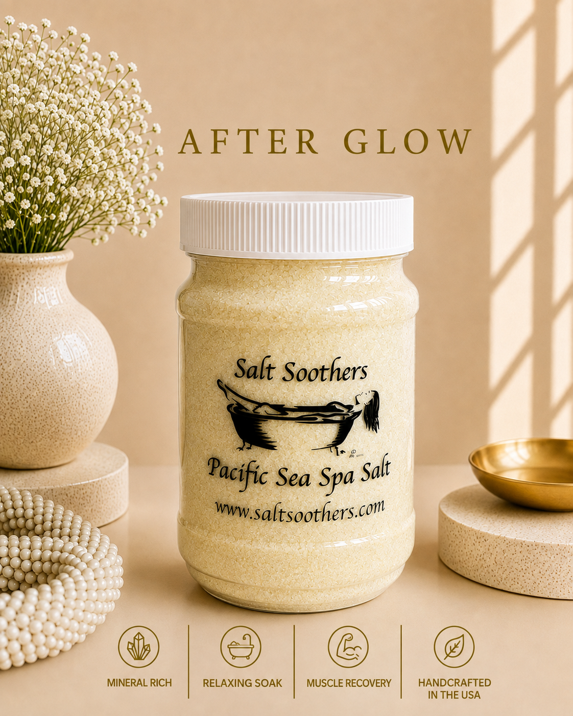 After Glow Pacific Sea Spa Salt