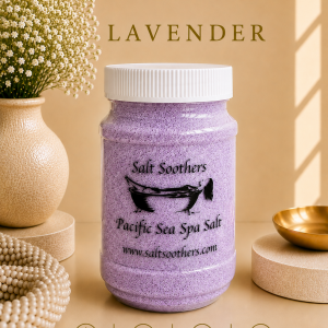 Lavender Essential Oil Pacific Sea Spa Salt