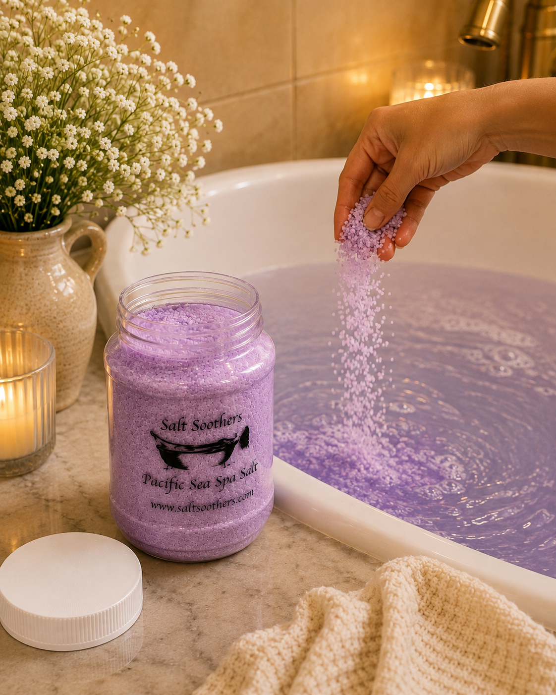 Lilac Pacific Sea Spa Salt - Image 2