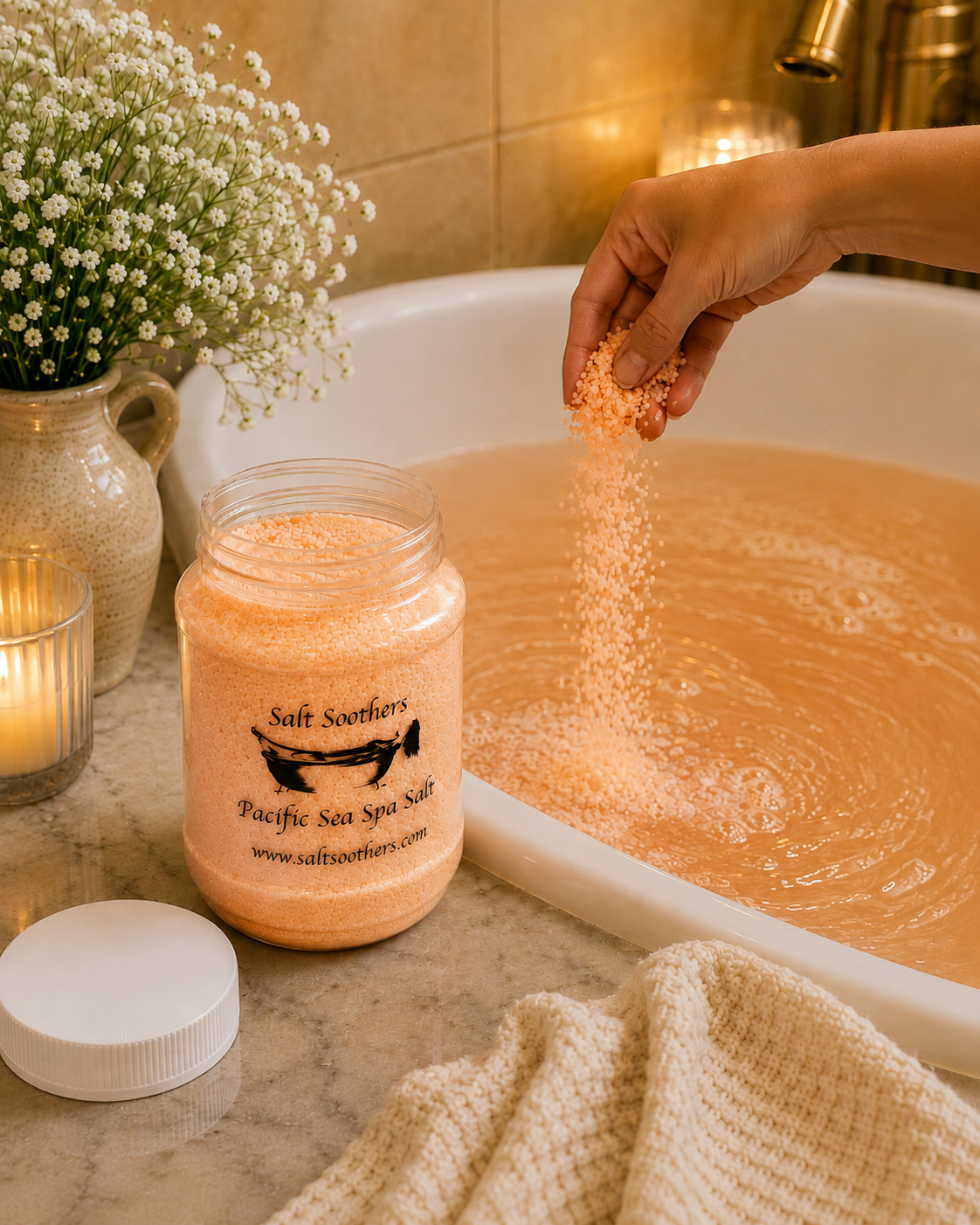 Butt Naked Pacific Sea Spa Salt - Image 2