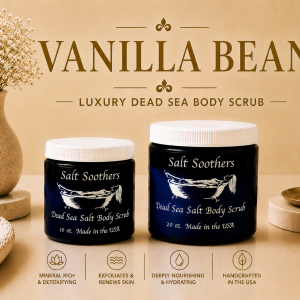 Vanilla Bean Dead Sea Salt Scrub