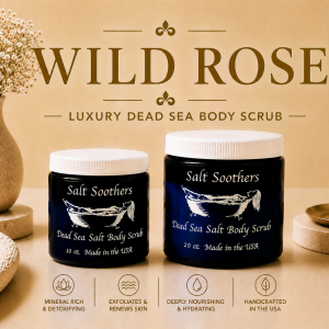 Wild Rose Dead Sea Salt Scrub