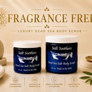 Fragrance Free Dead Sea Salt Scrub