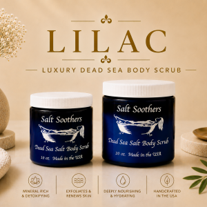 Lilac Dead Sea Salt Scrub