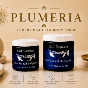 Plumeria Dead Sea Salt Scrub