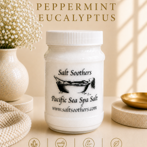 Peppermint Eucalyptus Essential Oil Dye Free Pacific Sea Spa Salt