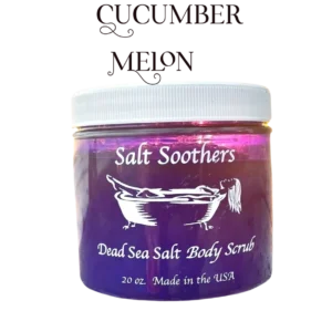 Cucumber Melon - the Dead Sea Salt Body Scrub