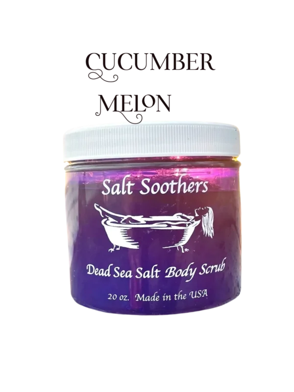 Cucumber Melon - the Dead Sea Salt Body Scrub