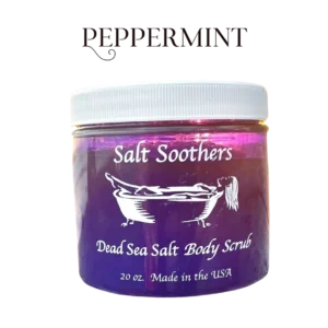 Peppermint A Bottle Of The Dead Sea Salt Body Scrub