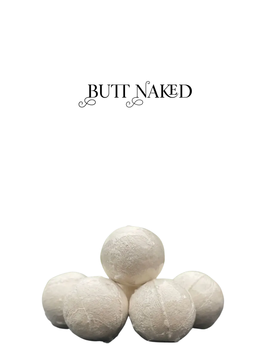Butt Naked Bath Bombs For Smooth Bathing