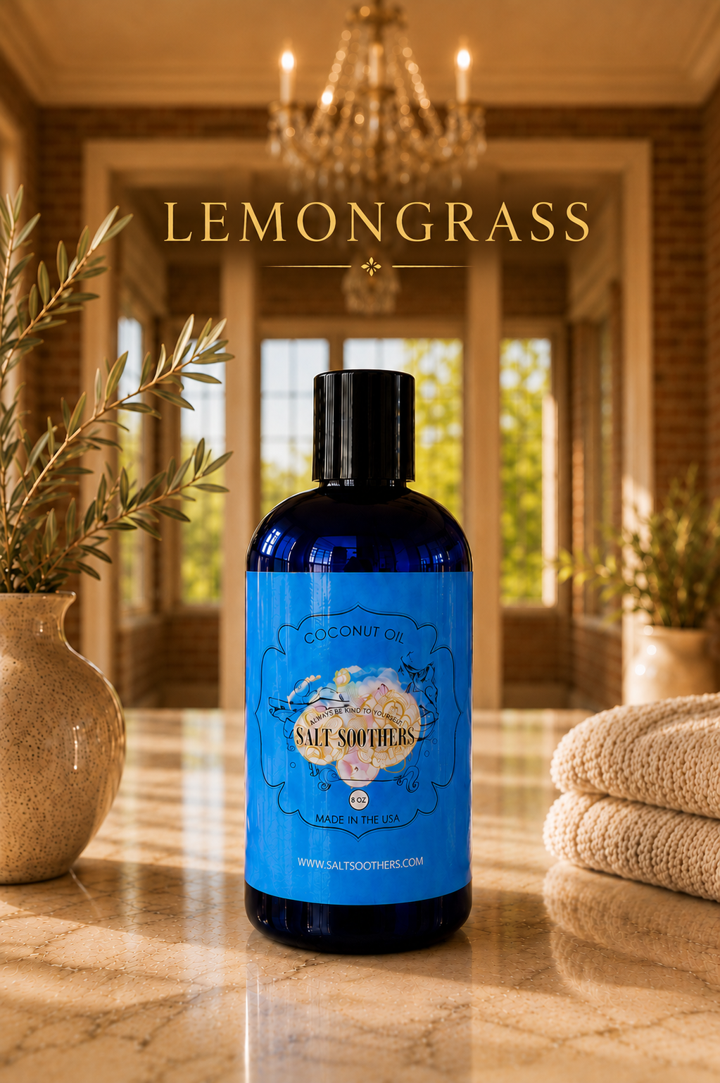 Lemongrass Essential Coconut Oil