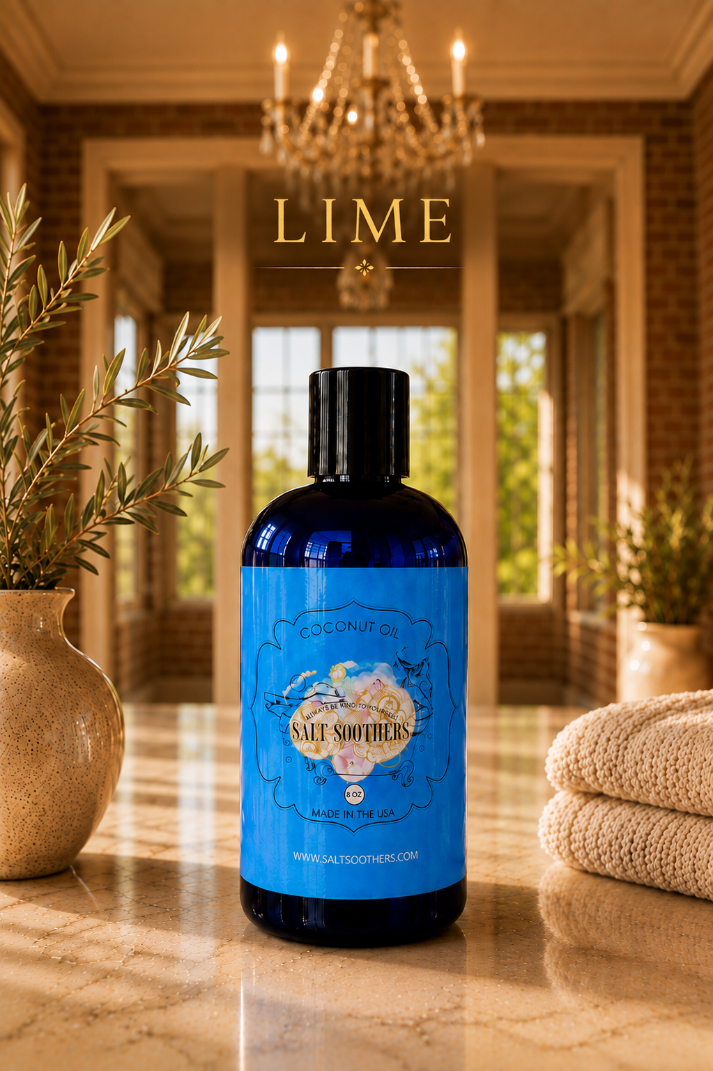 Lime Essential Coconut Oil