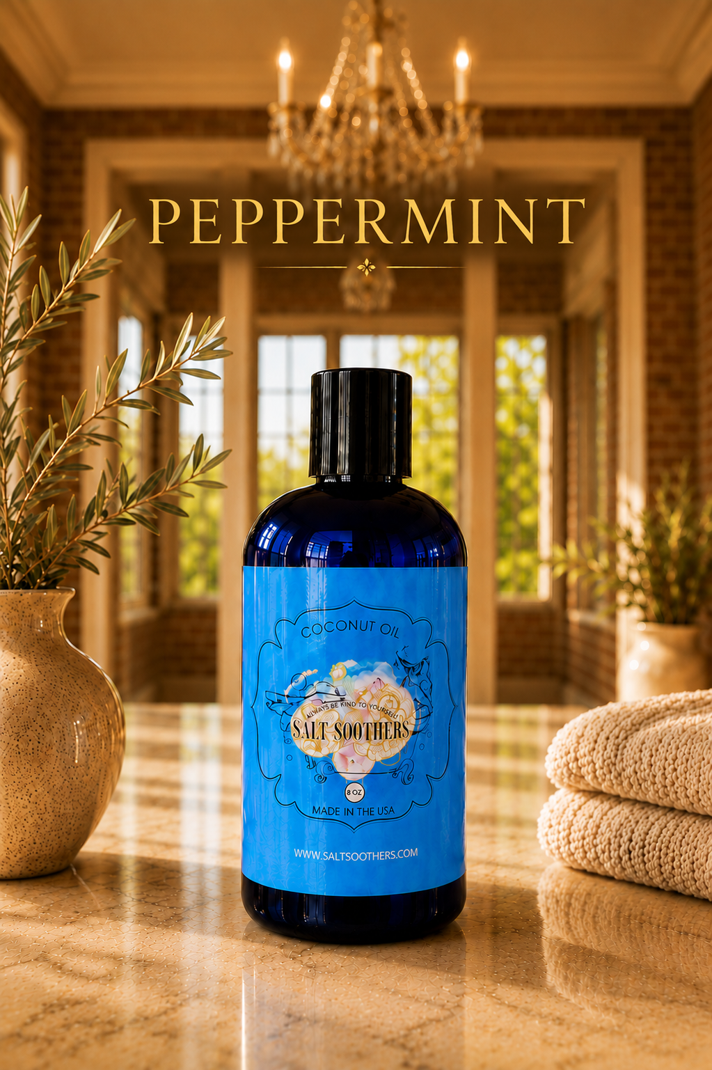 Peppermint Essential Coconut Oil