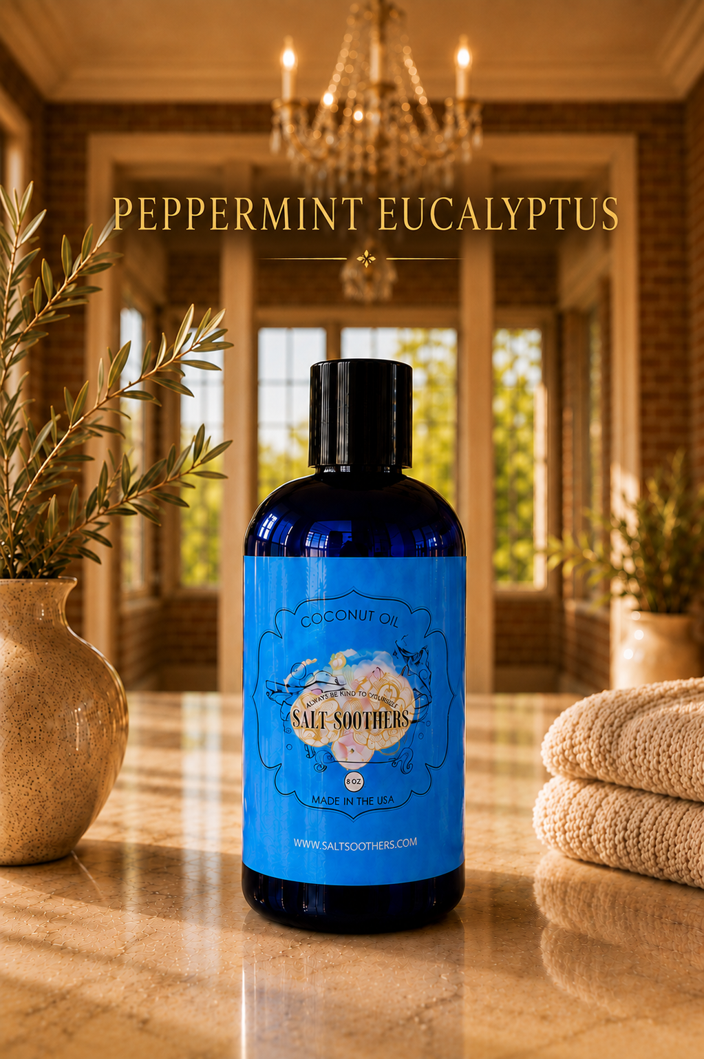 Peppermint Eucalyptus Coconut Oil