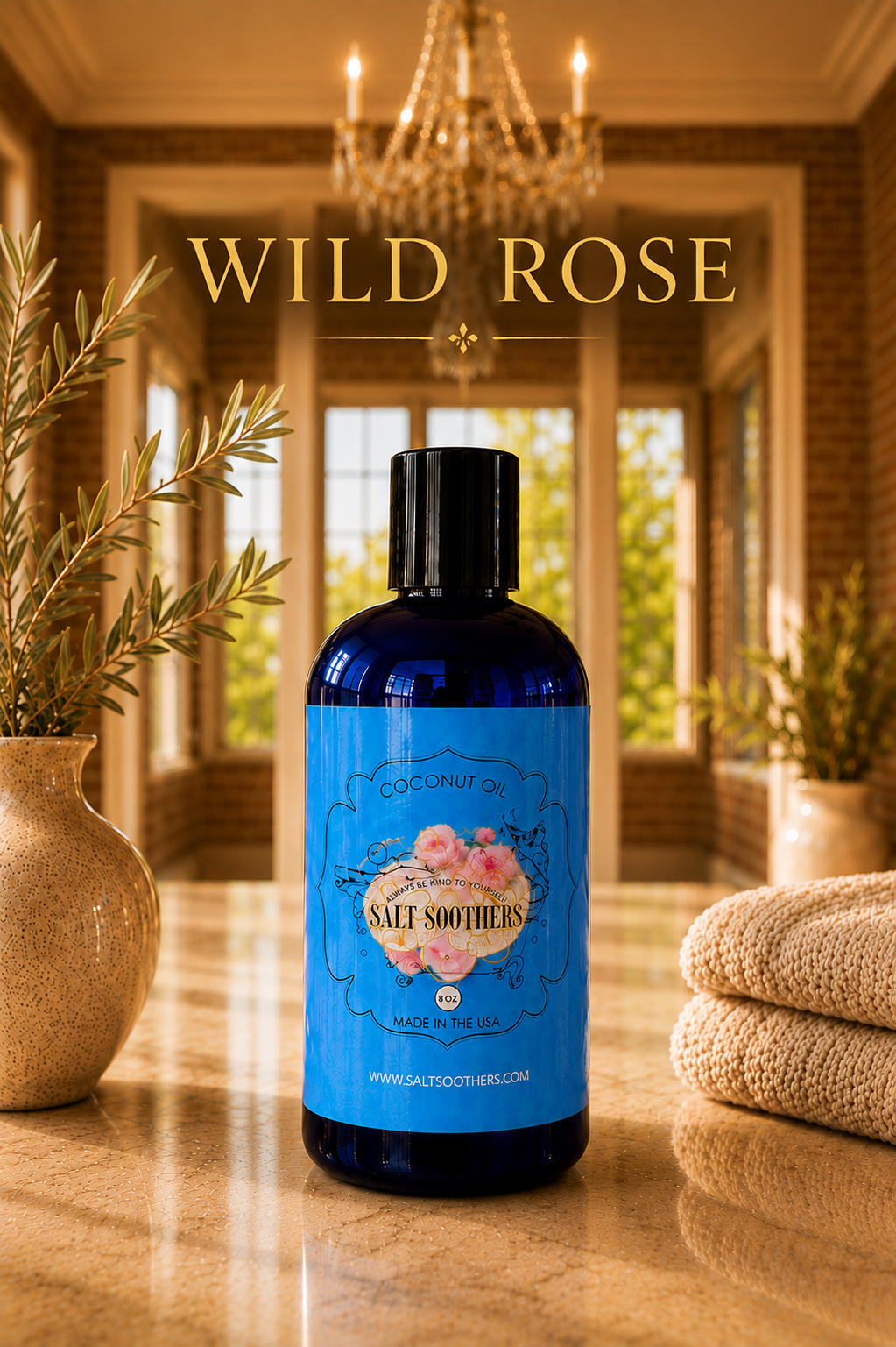 Wild Rose Coconut Oil
