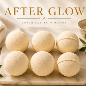 After Glow Bath Bombs (6 Bombs)