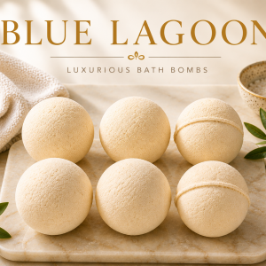 Blue Lagoon Bath Bombs (6 Bombs)