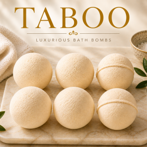 Taboo Bath Bombs (6 Bombs)