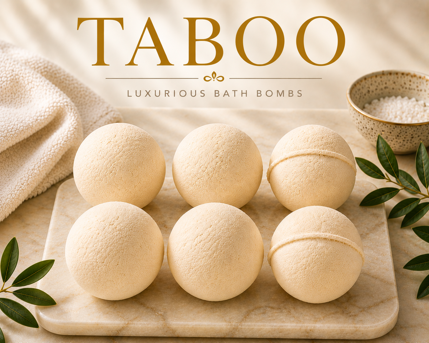 Taboo Bath Bombs (6 Bombs)