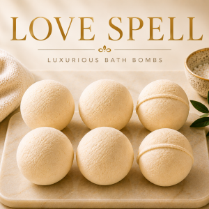 Love Spell Bath Bombs (6 Bombs)
