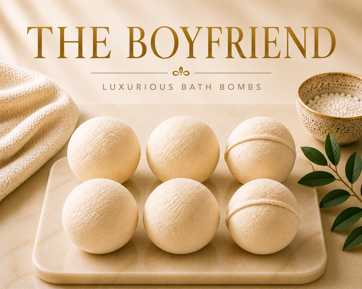 The Boyfriend Bath Bombs (6 Bath Bombs)