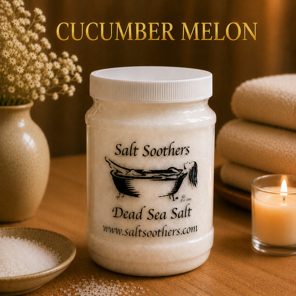 Cucumber Melon Dead Sea Salt