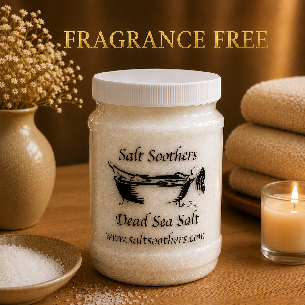Fragrance Free Dead Sea Salt
