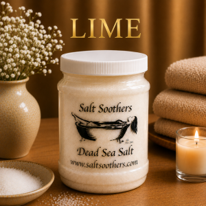 Lime Essential Oil Dead Sea Salt