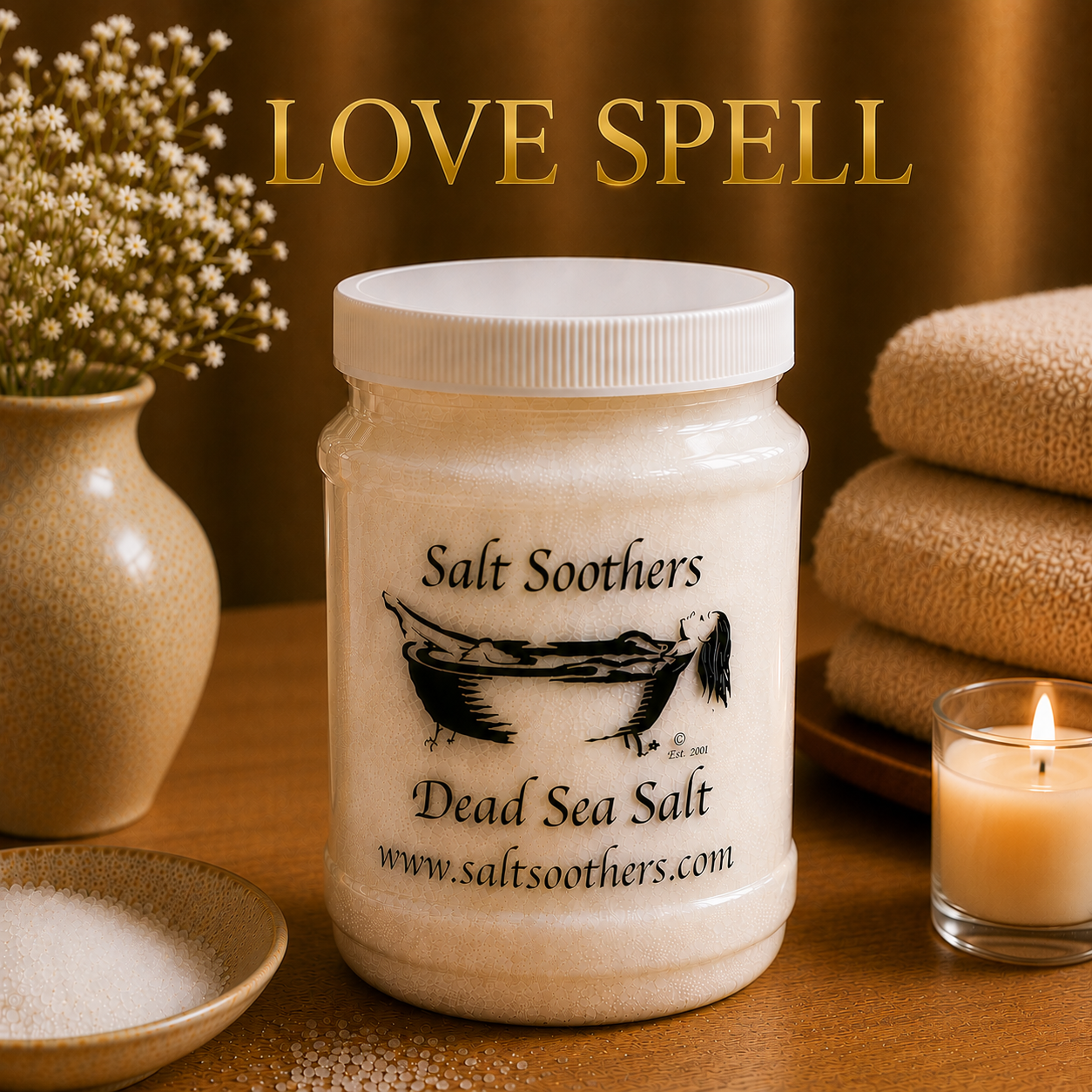 Love Spell Dead Sea Salt