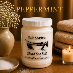 Peppermint Essential Oil Dead Sea Salt