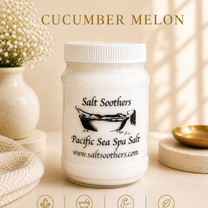 Cucumber Melon Dye Free Pacific Sea Spa Salt
