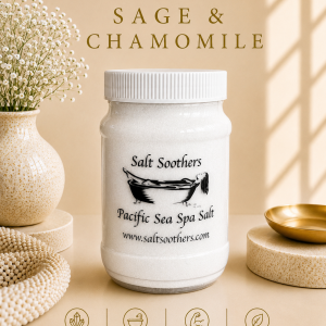 Sage & Chamomile Dye Free Pacific Sea Spa Salt