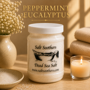 Peppermint Eucalyptus Essential Oil Dead Sea Salt