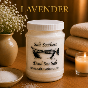 Lavender Essential Oil Dead Sea Salt