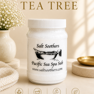 Tea Tree Essential Oil Dye Free Pacific Sea Spa Salt