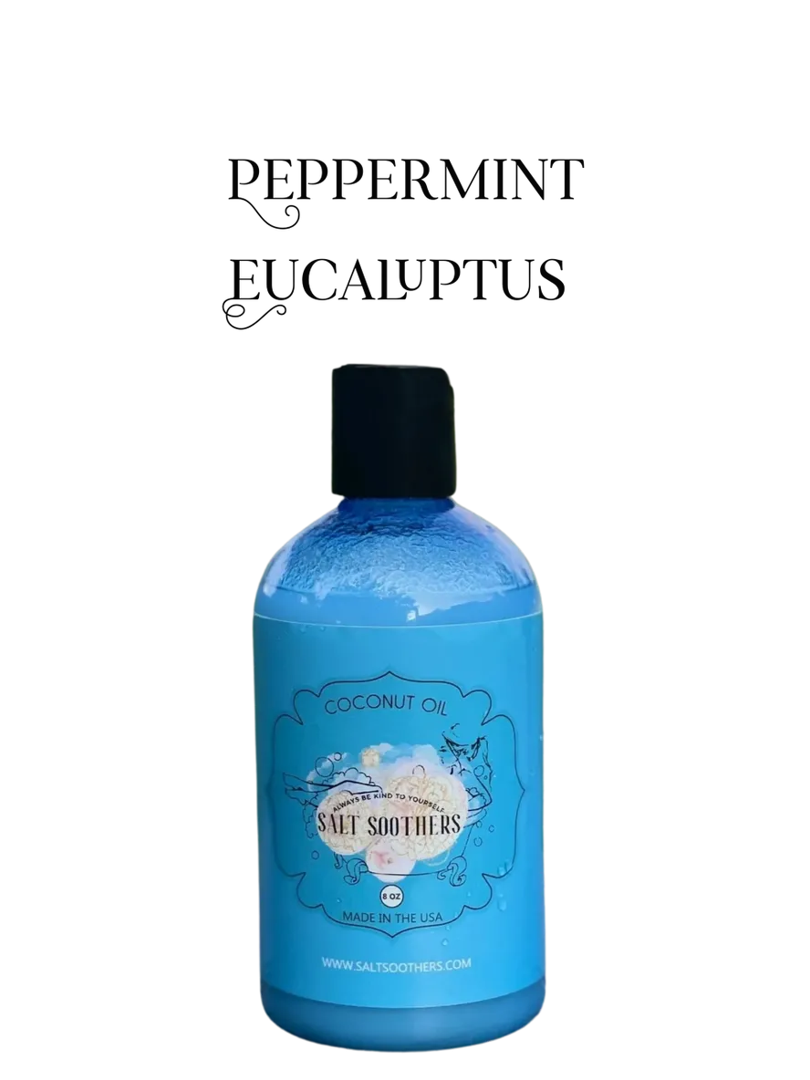 Peppermint Flavored Eucalyptus Coconut Oil