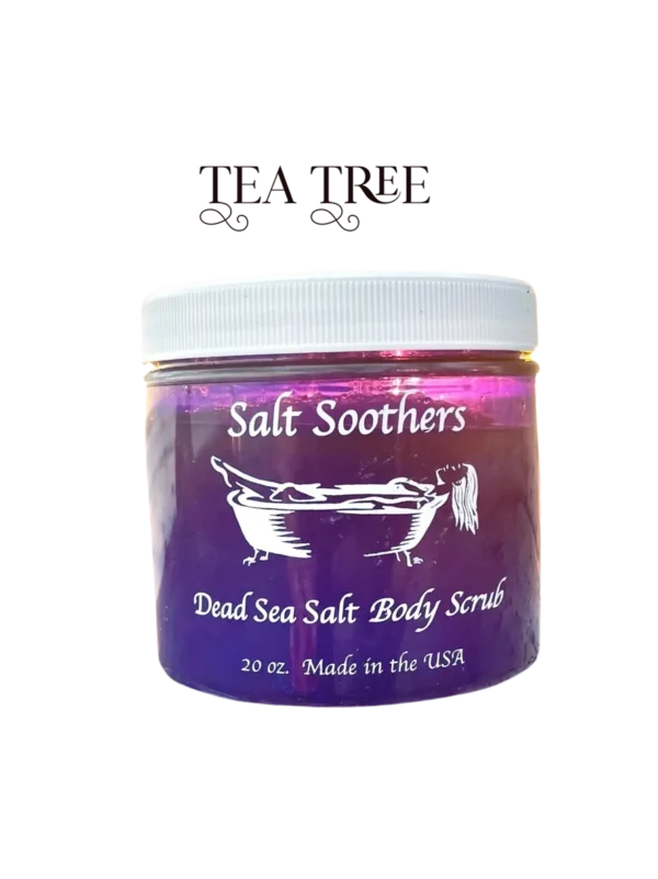 Tea Tree Essential Oil Dead Sea Salt Scrub