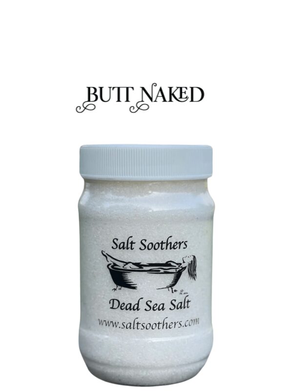 butt naked dead sea salt