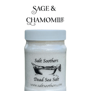 sage and chamomile dead sea salt