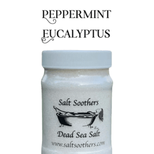Bottle Of Dead Sea Salt - Peppermint