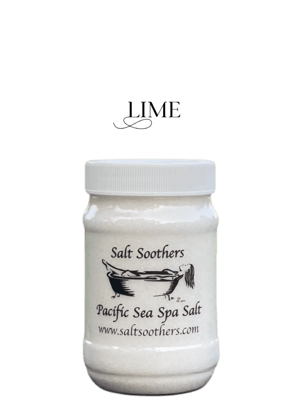 Lime - Dye Free Pacific Sea Spa Salt
